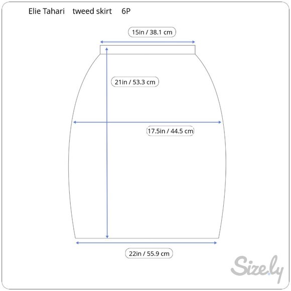 Elie Tahari Midi Skirt Womens Sz 6P Pigalle Tweed Lacey Pleats Retro Academia - Picture 10 of 10